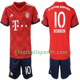 Tenue Bayern Munich Robben 10 Enfant Domicile 2018-2019 Maillot de Foot